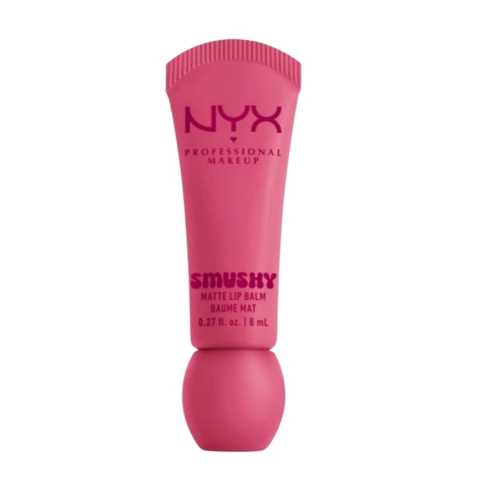 NYX Professional Makeup Smushy Matte Soft Lip Balm, Swipe Sesh (Pink) A1